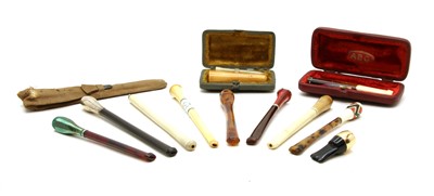 Lot 158 - Various Art Deco and earlier cigarette holders