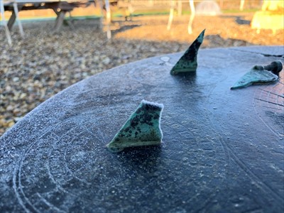 Lot 945 - A rare circular slate sundial by Richard Melvin