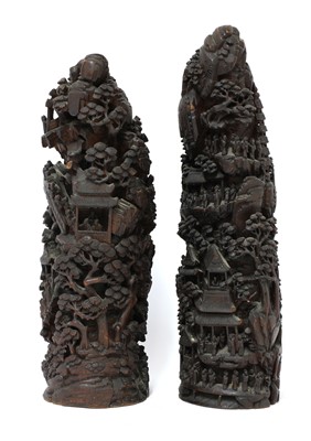 Lot 149 - Two Chinese bamboo carvings
