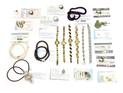 Lot 106 - A quantity of jewellery and watches