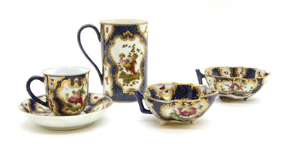 Lot 230 - A late 19th century cup and saucer