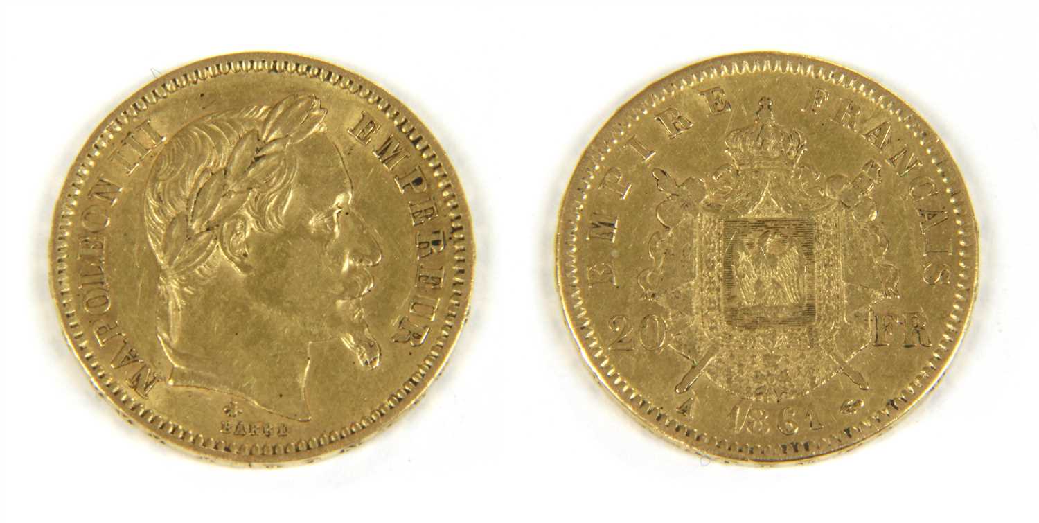Lot 158 - Coins, France, Napoleon III (1852-1870)