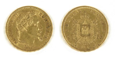 Lot 158 - Coins, France, Napoleon III (1852-1870)