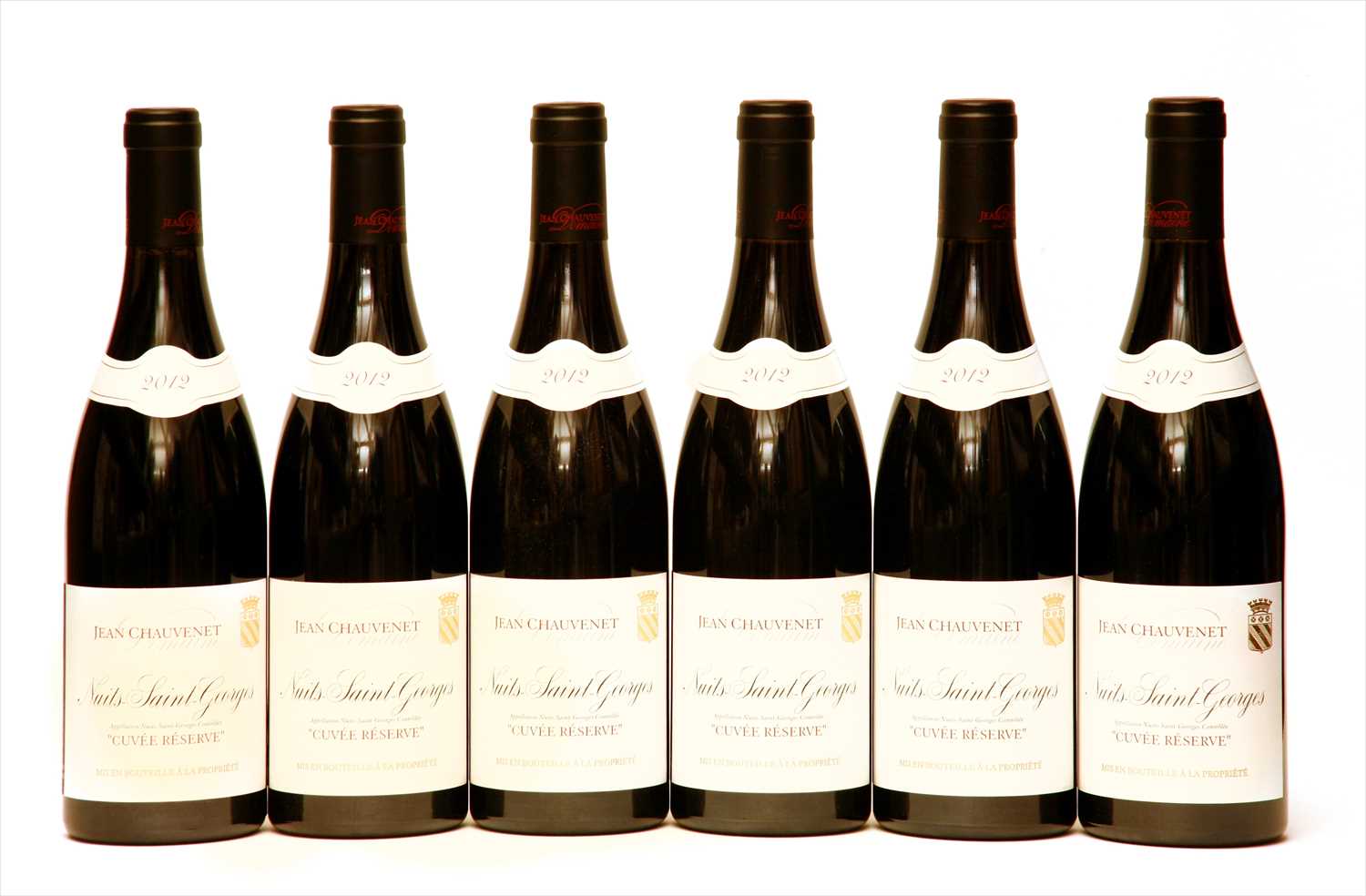Lot 225 - Domaine Jean Chauvenet, Nuits-Saint-Georges, Cuvée Réserve, 2012, six bottles (boxed)