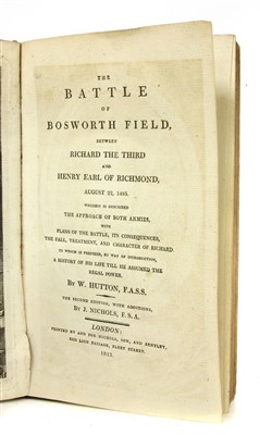Lot 303 - Hutton, W: The Battle of Bosworth Field