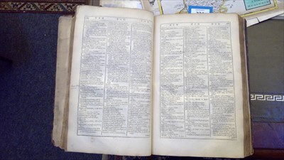 Lot 334 - Important Elizabethan Dictionary- FLORIO, John
