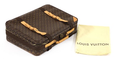 Lot 709 - A Louis Vuitton 'Sirius 60' monogrammed leather suitcase