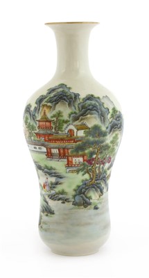 Lot 71 - A Chinese famille rose vase