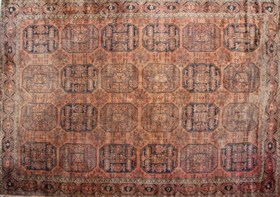 Lot 729 - A hand knotted Bokhara carpet