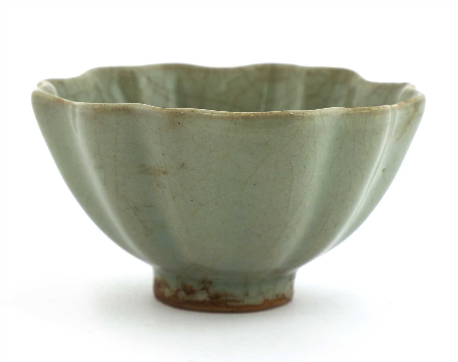 Lot 500 - A Chinese celadon tea bowl