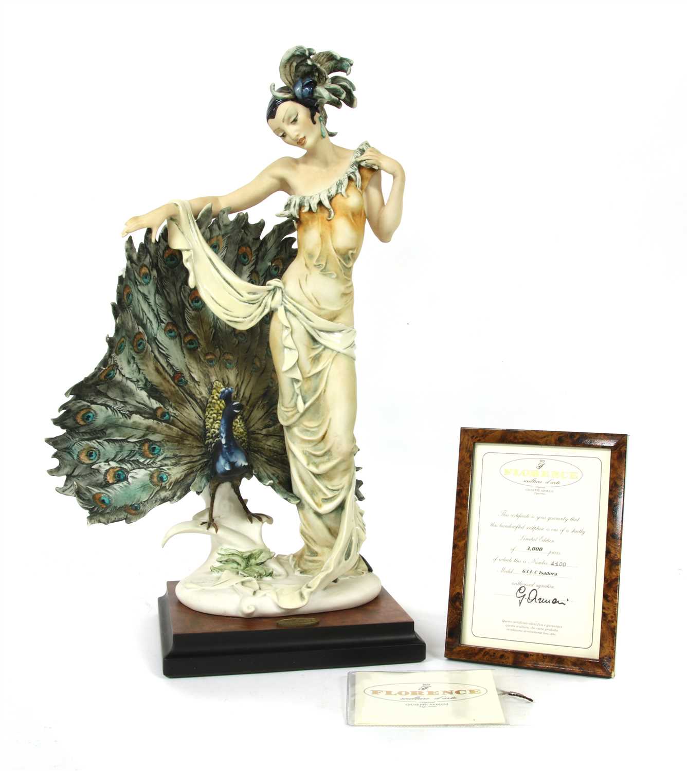 Lot 482 - A 'Florence' figure by Giuseppe Armani