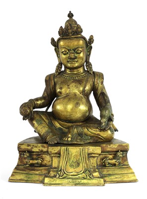 Lot 503 - A Chinese bronze bodhisattva