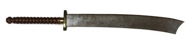 Lot 504 - A Chinese pudao sword