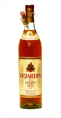 Lot 116 - Dujardin & Co., Golden Keys Blended Grape Brandy, one three litre bottle (boxed)