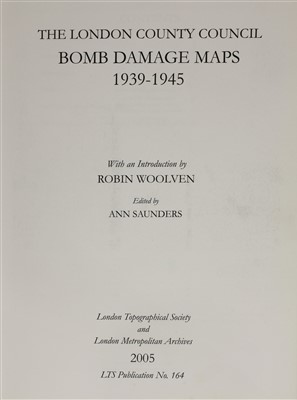 Lot 9 - BOMB DAMAGE MAPS