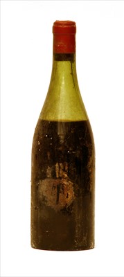 Lot 241 - Domaine de la Romanée-Conti, Richebourg, 1957, one bottle (lacking label, damaged capsule, 8 cm.)