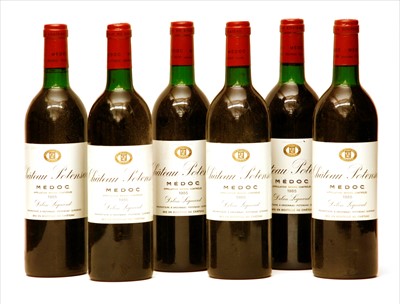 Lot 281 - Château Potensac, Médoc, Cru Bourgeois Exceptionnel, 1985, six bottles