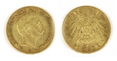 Lot 160 - Coins, Germany, Wilhelm II (1888-1918)