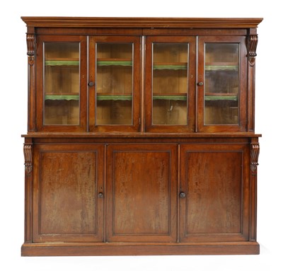 Lot 726 - A Victorian mahogany bookcase