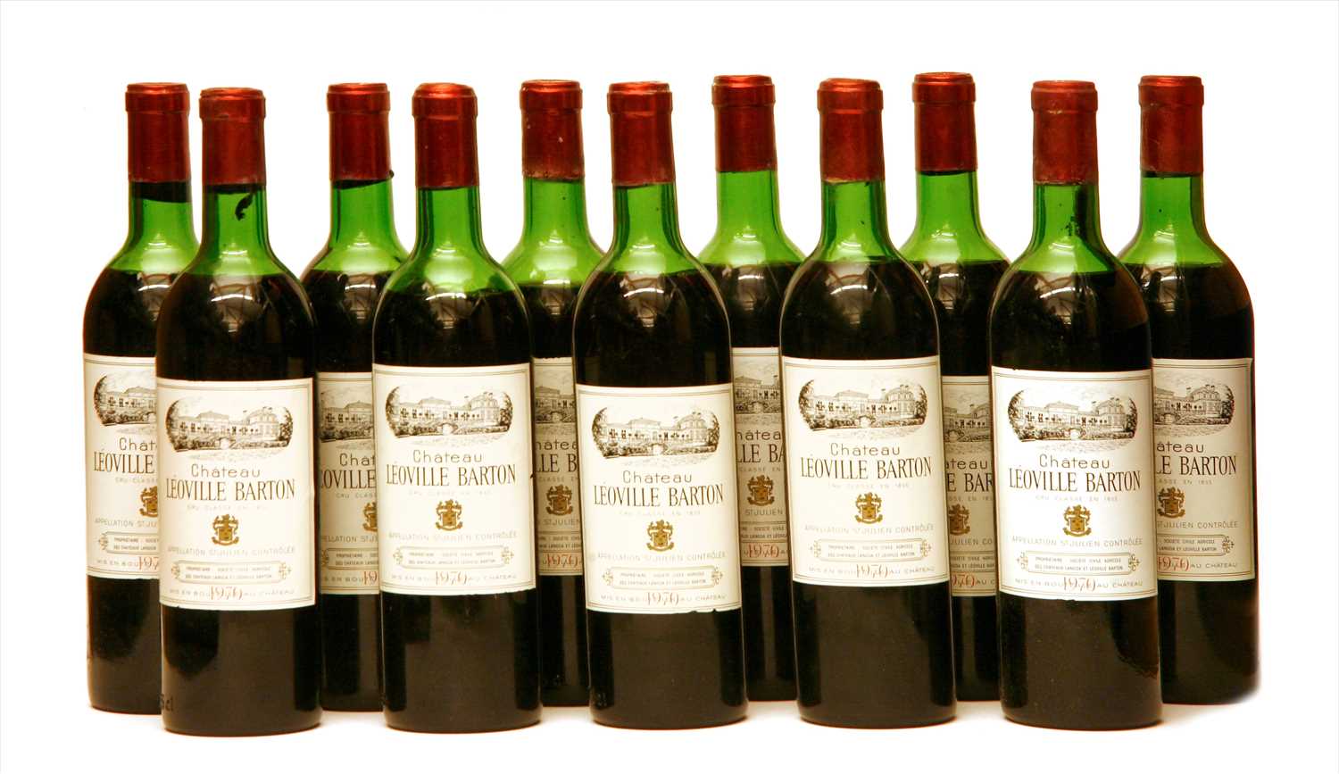 Lot 264 - Château Léoville Barton, Saint-Julien, 2nd growth, 1970, 11 bottles (in opened owc)