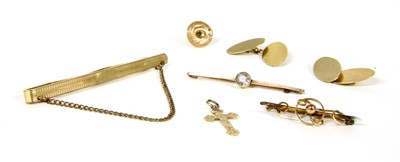 Lot 320 - A quantity of gold jewellery