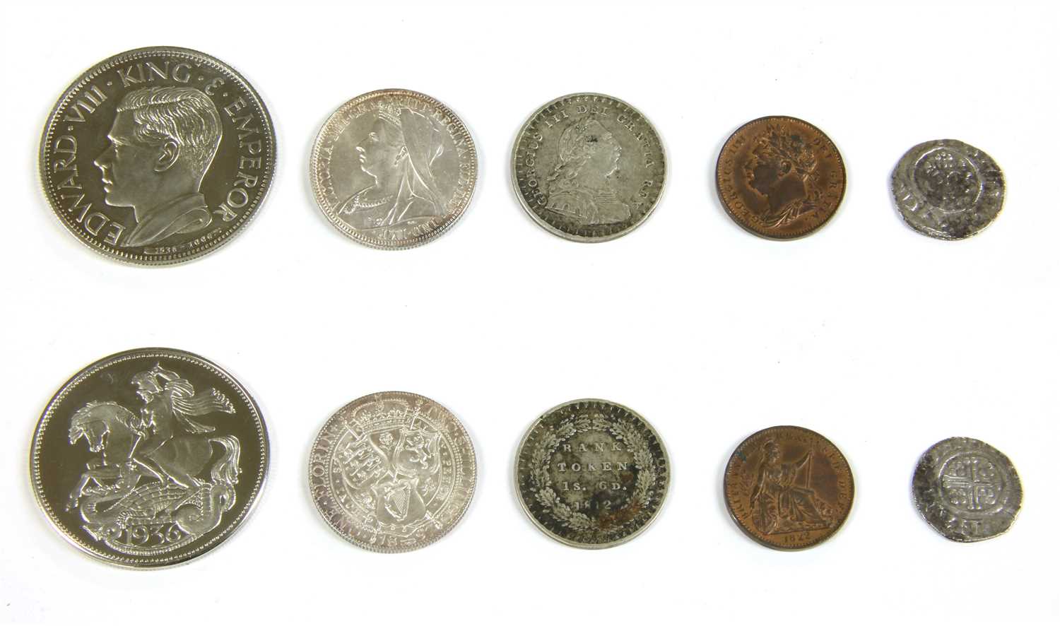 Lot 182 - Coins, Great Britain and World