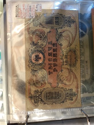 Lot 212 - Notes, World