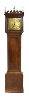 Lot 473 - A George III mahogany eight day longcase clock