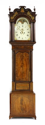 Lot 444A - A George III inlaid mahogany eight-day longcase clock