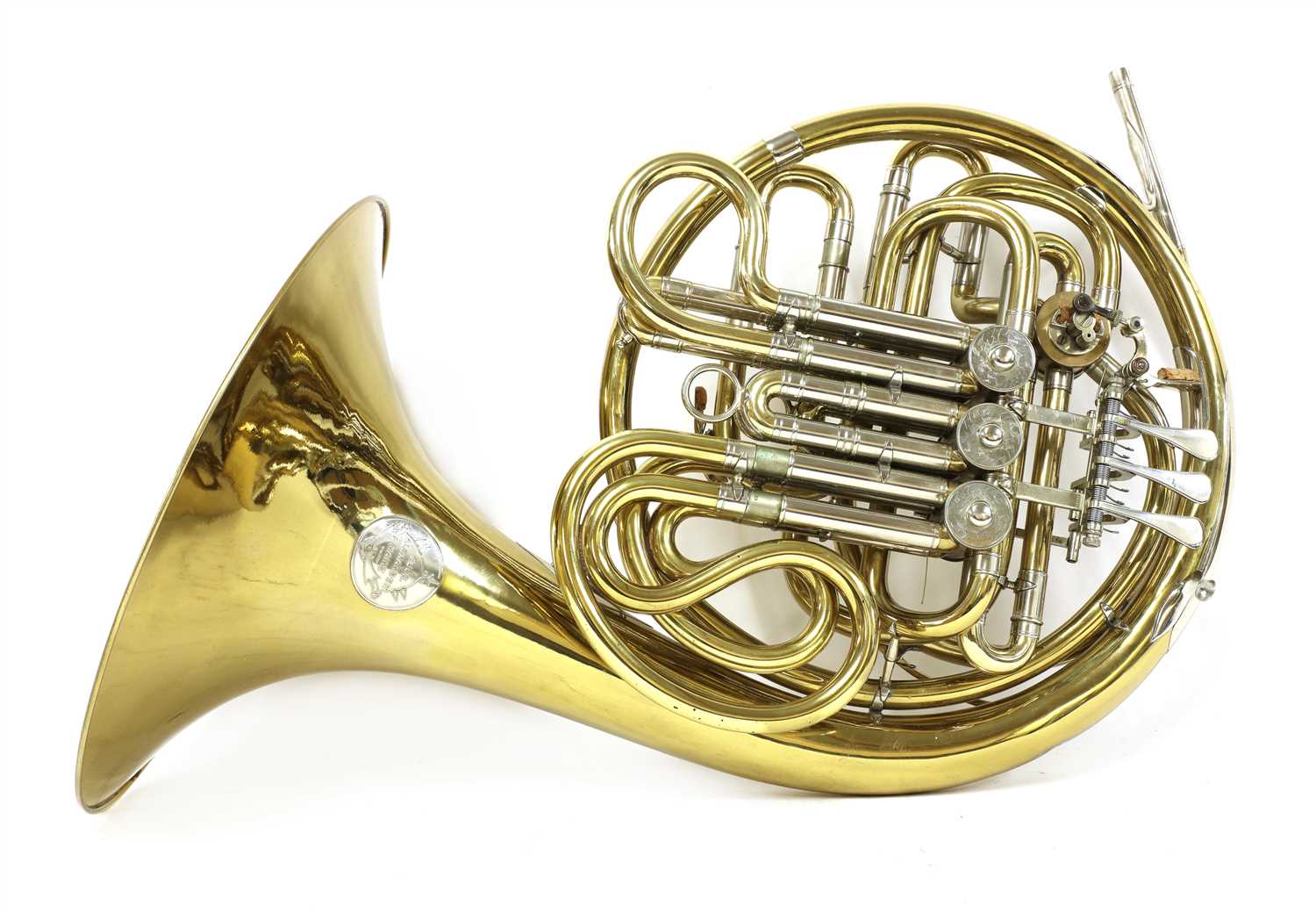 Lot 214 - A Gebruder Alexander of Mainz French horn