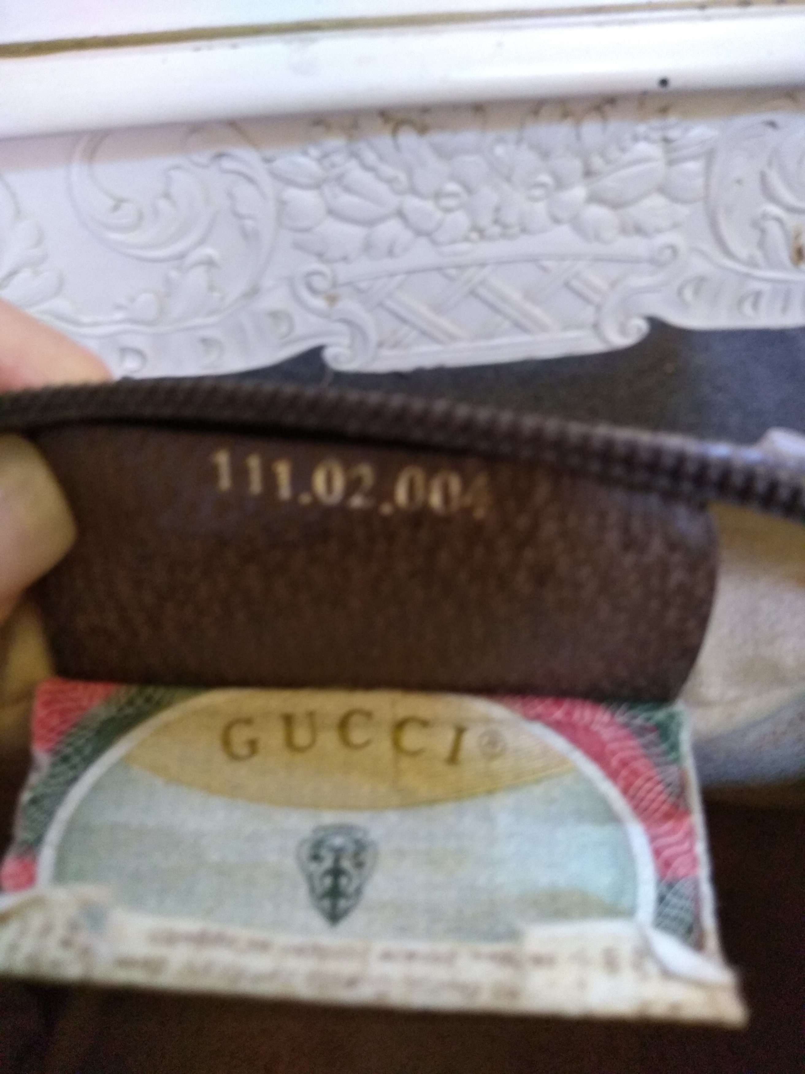 Sold at Auction: Two vintage Gucci 'Accessory Collection' web line