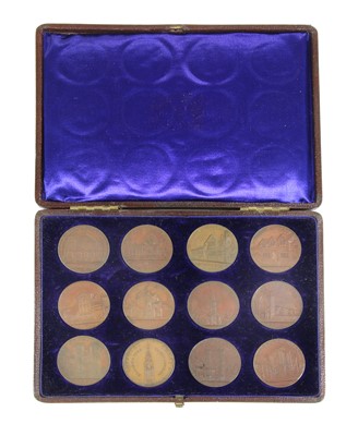 Lot 217 - Tokens, eleven bronze Halfpenny tokens of Coventry