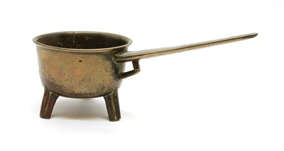 Lot 567 - A small bell metal skillet