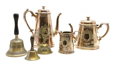 Lot 478 - A quantity of brass and further metalwares