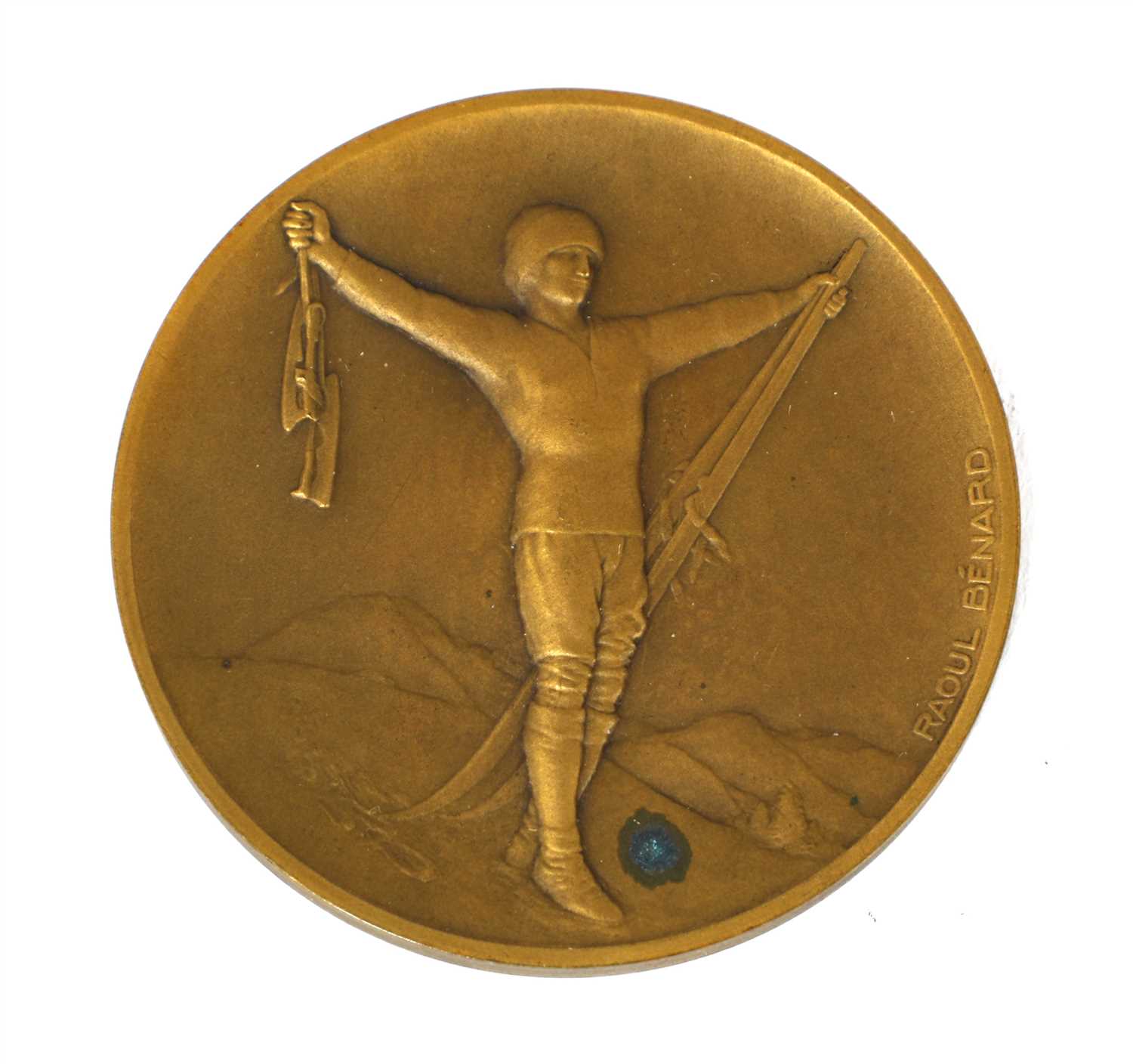 lot-172-a-bronze-medal-from-the-1924-winter-olympics