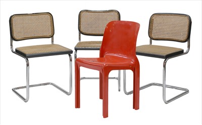 Lot 273 - Three Model MB15 Cesca chairs