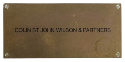 Lot 230 - 'Colin St John Wilson & Partners'