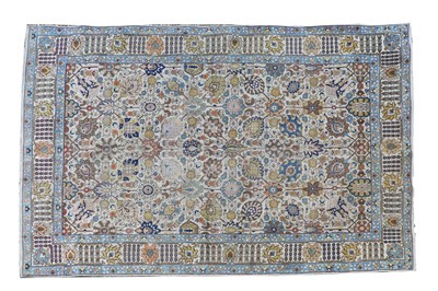 Lot 632 - A Persian Tabriz carpet
