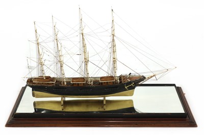Lot 323 - A model of a merchant ship