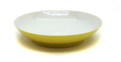 Lot 1466 - A Chinese yellow dish