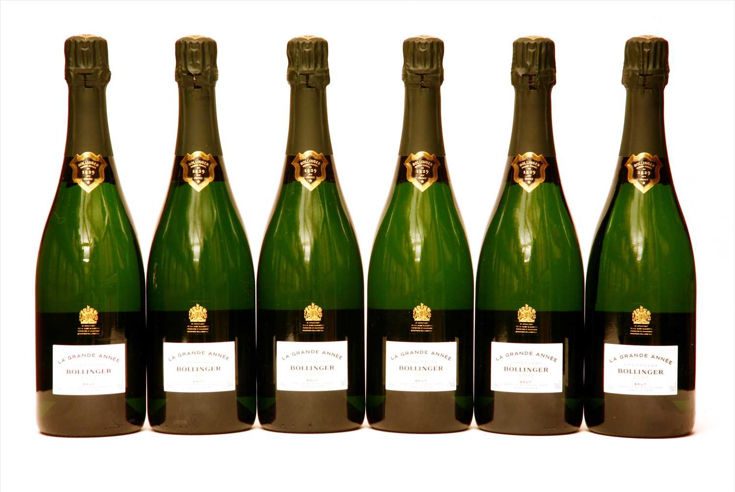 Lot 55 - Bollinger, La Grande Année, 2002, six bottles (boxed)