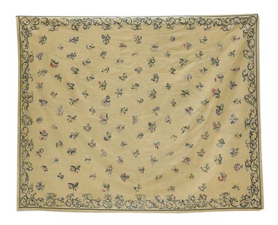 Lot 1661 - A French needlepoint rug