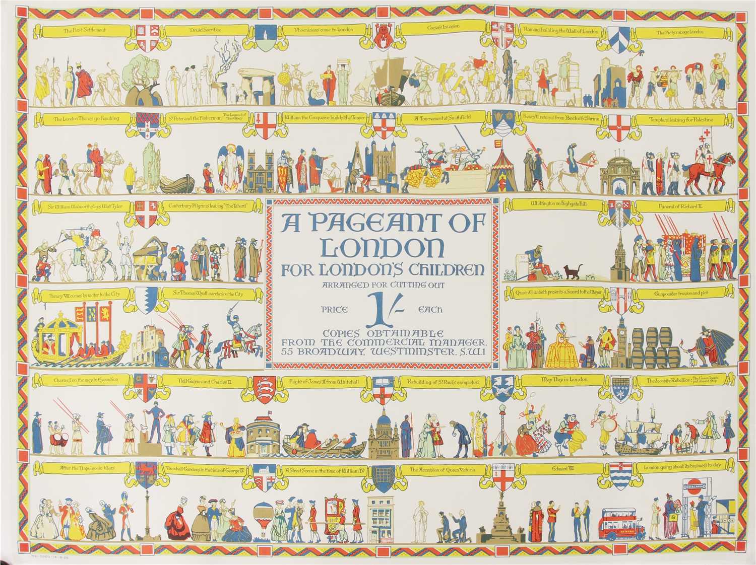 Lot 125 - A PAGEANT OF LONDON FOR LONDON'S CHILDREN, 1926