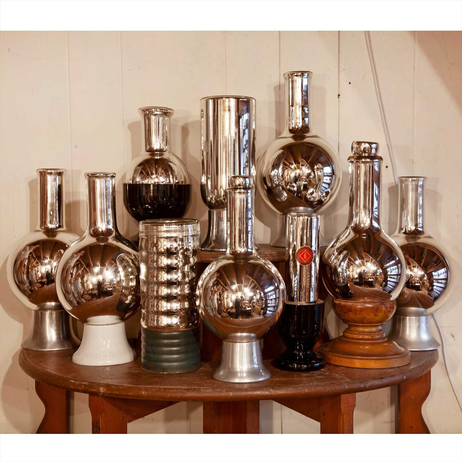 Lot 134 - SCIENTIFIC LABORATORY JARS