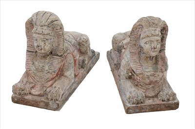 Lot 364 - SPHINXES