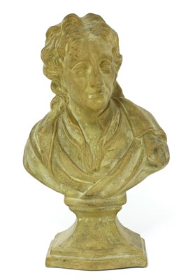 Lot 220 - A terracotta bust of John Locke