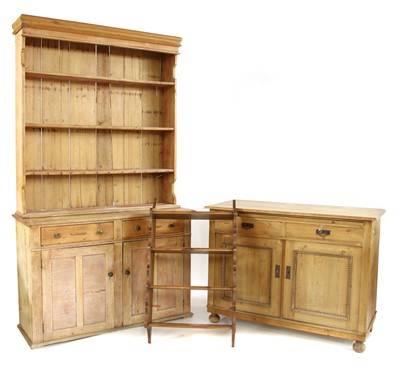 Lot 449 - A collection of pine furniture