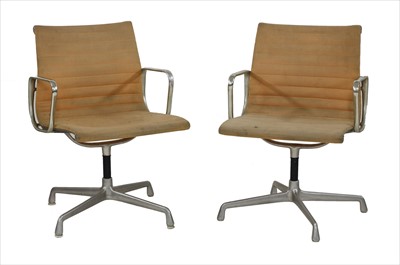 Lot 608 - Two Charles Eames desk chairs