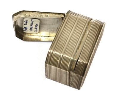Lot 75 - A George III silver nutmeg grater