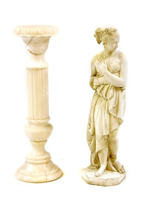 Lot 368A - A composition statue of Venus